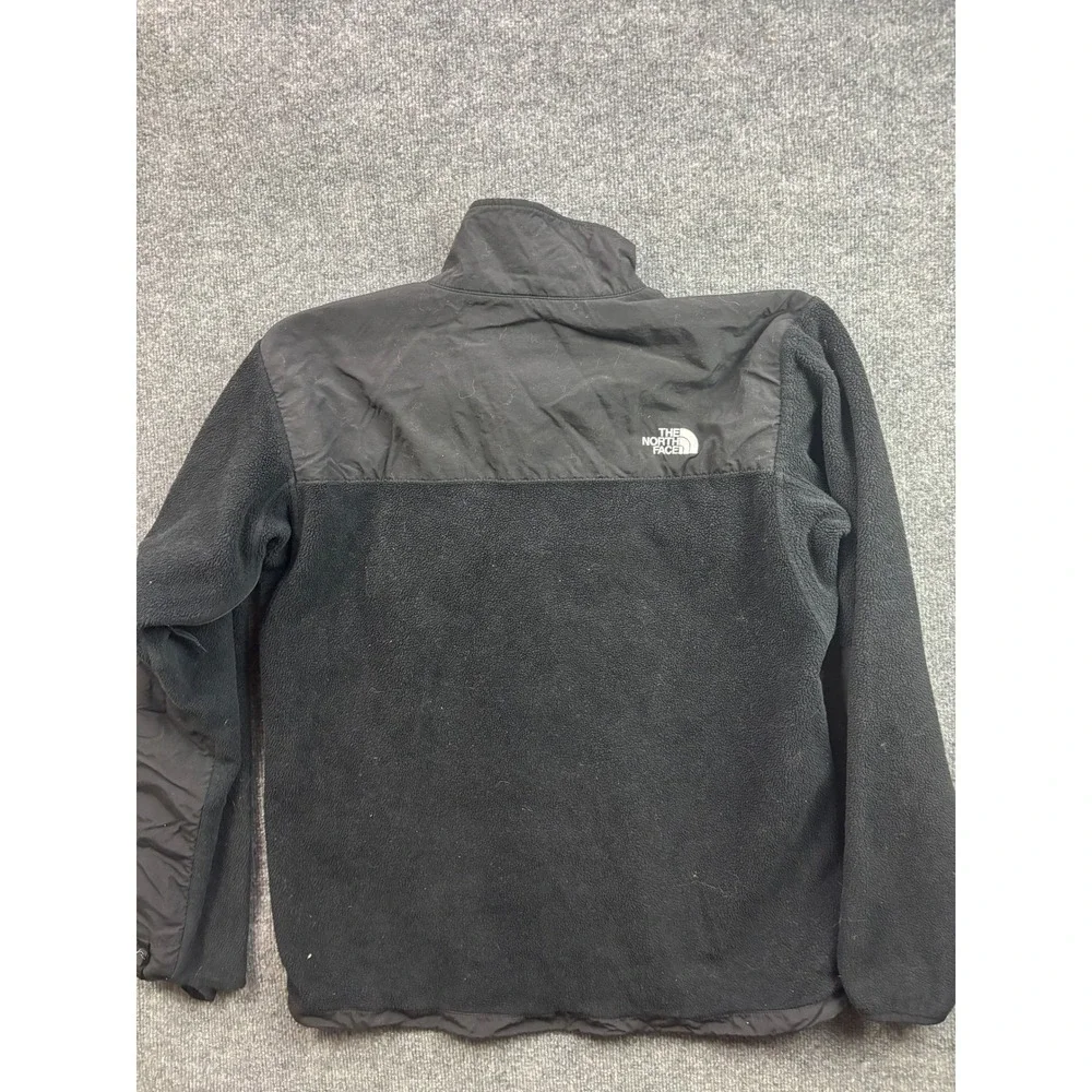 The North Face Denali Jacket Mens Large Black Polartec Fleece Full Zip Outdoor